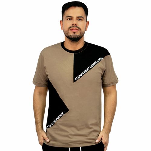 Polo Manga Corta Hombre Galo Elenex Marron