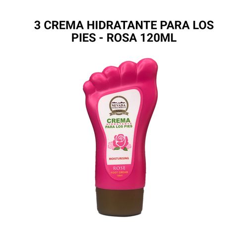 Crema Hidratante para los pies - Rosa 120ml