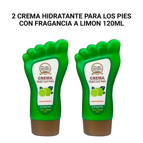 2 Crema Hidratante para los pies - Limon 120ml