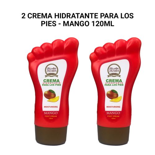 2 Crema Hidratante para los pies - Mango 120ml