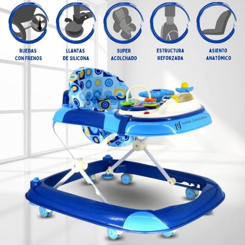 Andador Para Bebé Musical Confort Kids «TIMÓN NEW» Blue