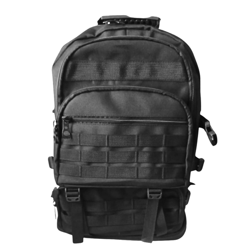 MOCHILA TÁCTICA MILITAR EXPANDIBLE 55L CAMPING, VIAJE, ETC NEGRO