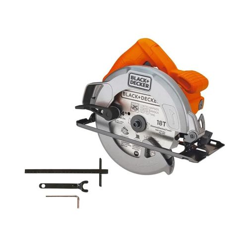 Sierra Circular 7 1/4" (184mm) 1500W Corte en 90° 62mm Black + Decker CS1024-B2C