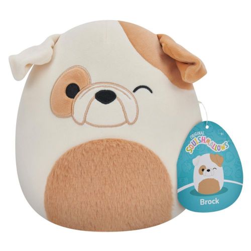 Peluche Squishmallows 19Cm Bulldog Guiño