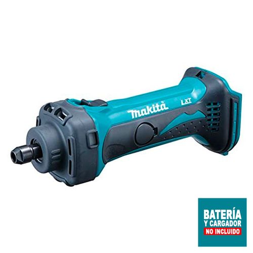 Esmeril Recto Inalámbrico Makita 18V 1/4" Nariz Corta DGD801Z sin Batería ni Cargador