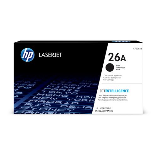 Toner HP 26A Negro LaseJet Original CF226A