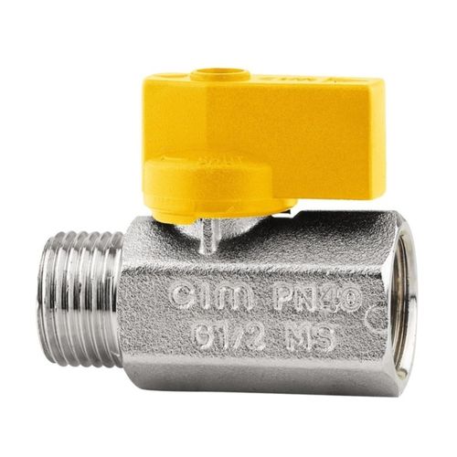 Válvula esférica Mini Gas Cim 012g 1/2"