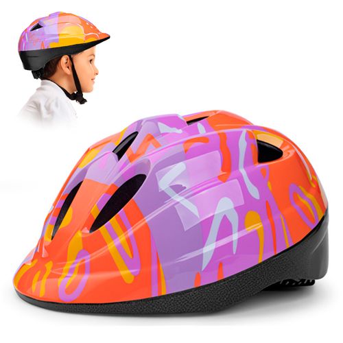 Casco de Bicicleta Seguridad Protección para Niños Multicolor NJ C15