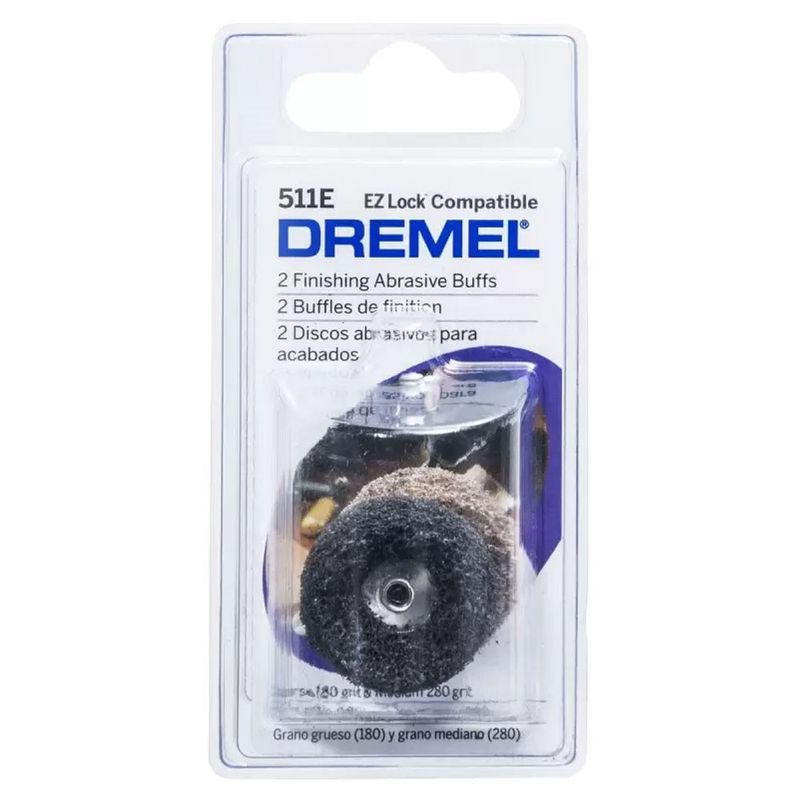 Disco-Abrasivo-Pulidor-Grano-180-280-EZ-LOCK-Dremel-511E