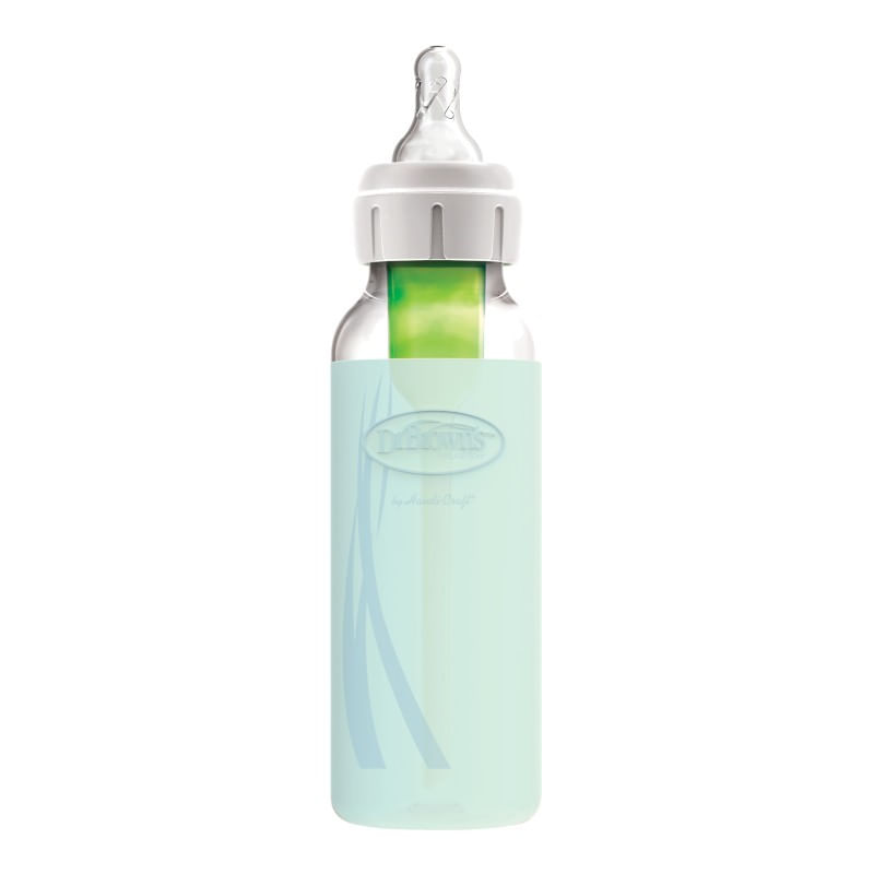 Funda-de-Biberon-Boca-estrecha-de-Vidrio-Options--8oz--250ml-Menta-