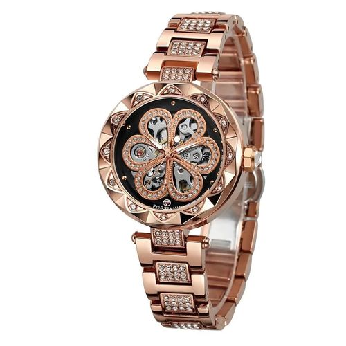 Reloj Forsining Automático Acero Oro Rosa FOR-M-3