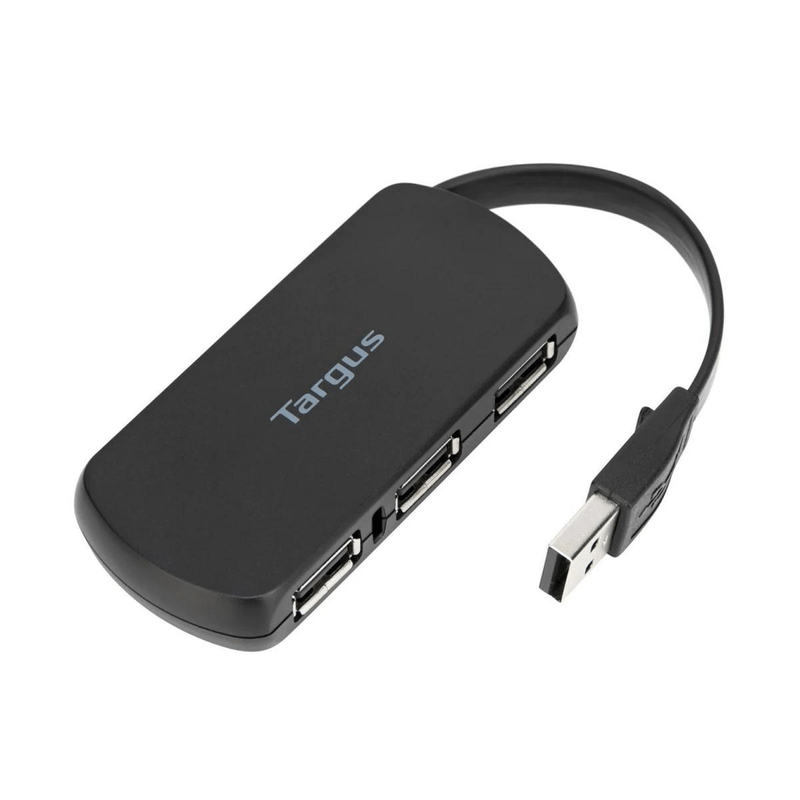 Hub-USB-Targus-4-Puertos-USB-A-20-Black