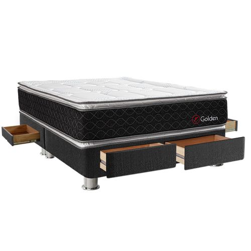 Cama 4 Cajones FORLI Golden Pocket Queen