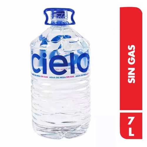 agua cielo sin gas no retornable  2 pack  de 7 LT