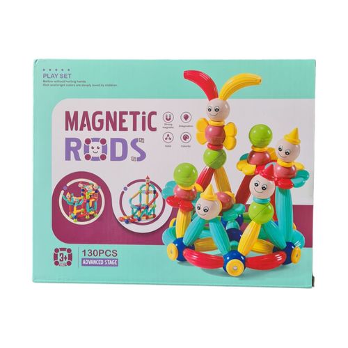 Juego Magnético de construcción de caritas 130 pcs