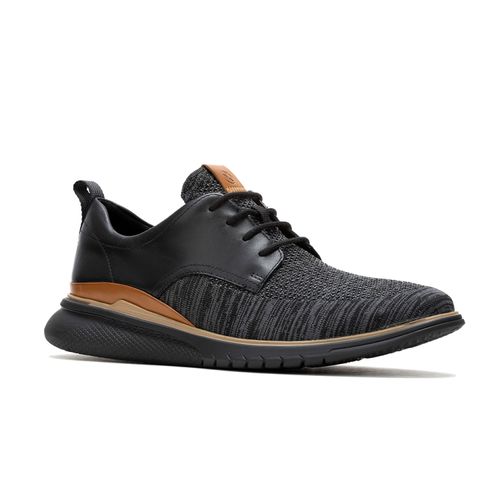 ZAPATO HUSH PUPPIES CUERO ADVANCE HYBRID LACE LATAM NEGRO PARA HOMBRE