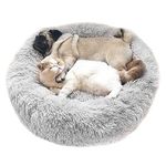 Cama-Donut-para-Mascota-Gris-Claro-Talla-S