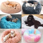 Cama-Donut-para-Mascota-Gris-Claro-Talla-S