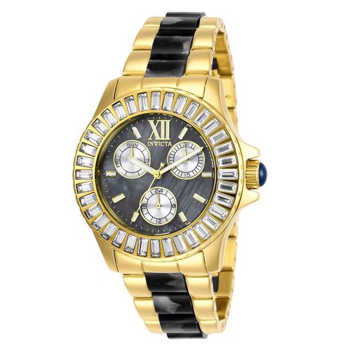 Reloj Invicta Angel Acero Dorado con Negro 29098 INV-M-14