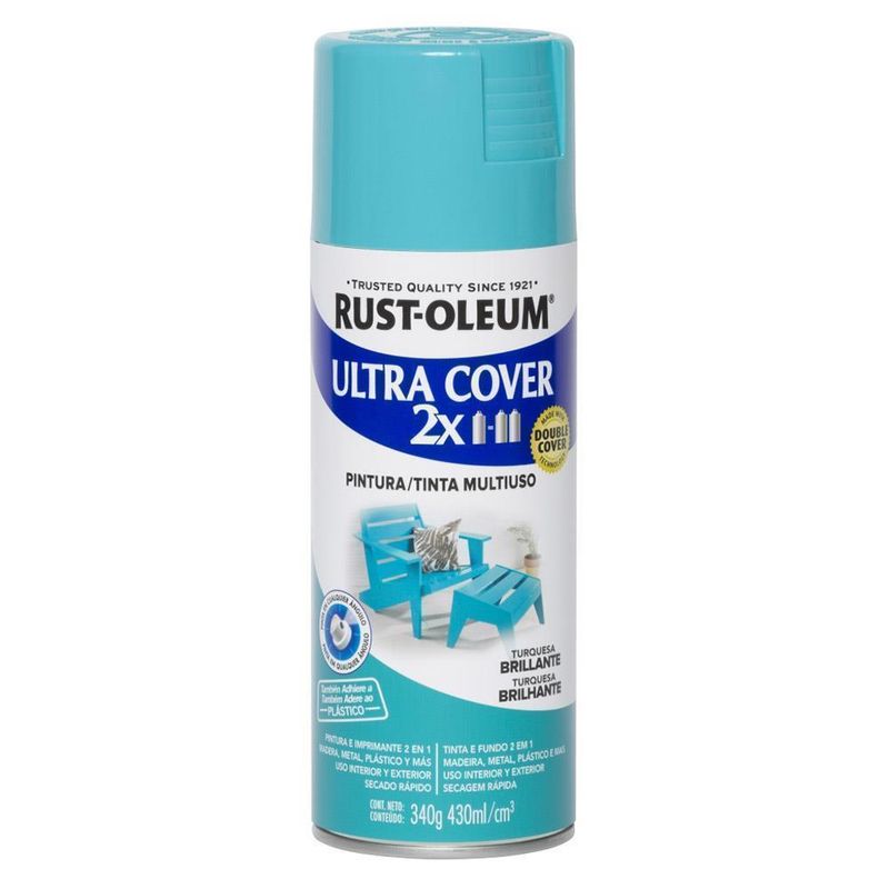 Aerosol-Multiusos-Rust-Oleum-Ultra-Cover-2x-Turquesa-Brillante-340-gr