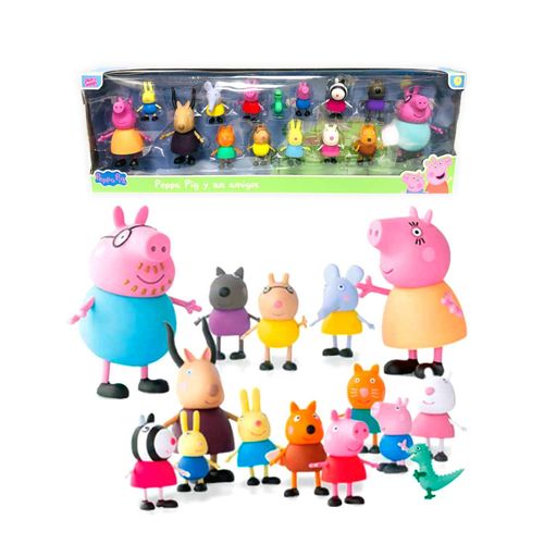 Set De Peppa Pig 15Personajes