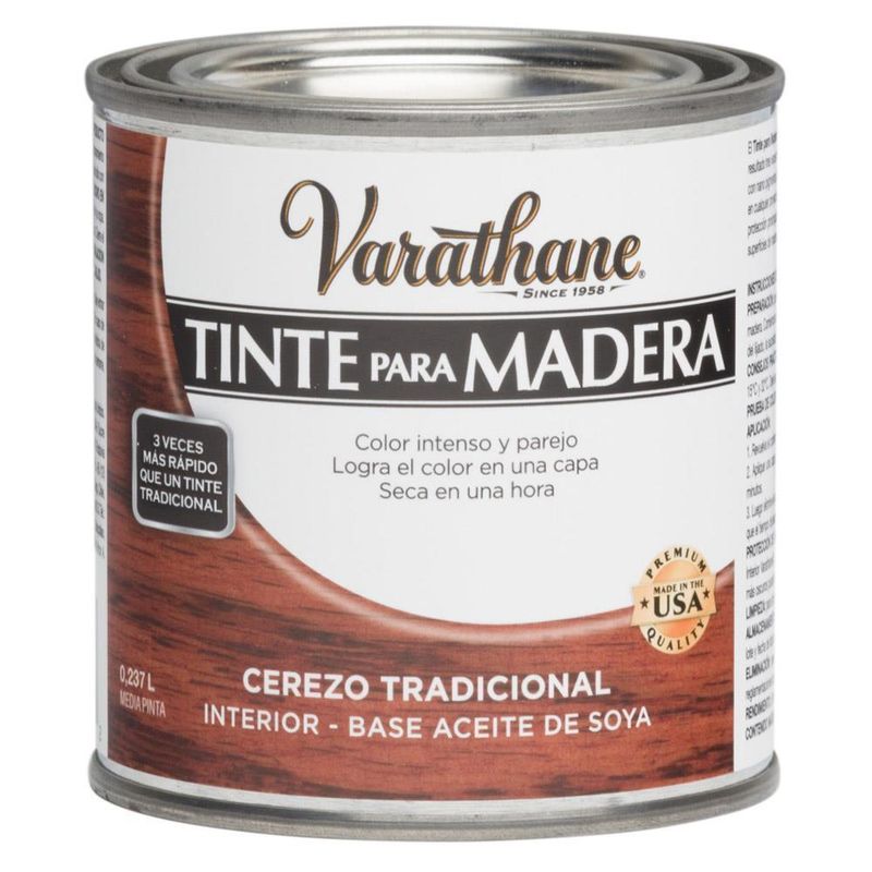 Tintes para Madera Cerezo Tradicional 0,237 L Varathane Rust Oleum