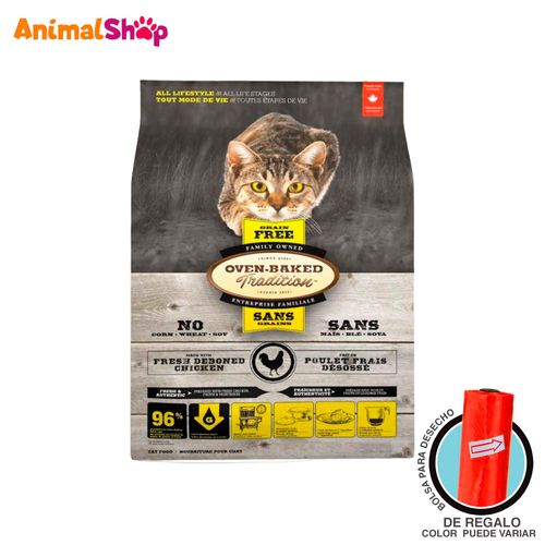 Comida De Gato Obt Libre De Granos Pollo Deshuesado 2.27Kg