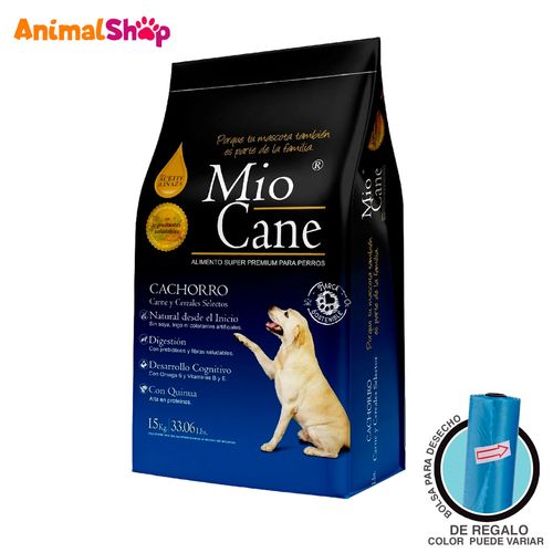 Comida Para Perro Cachorro Mio Cane Super Premium 15Kg