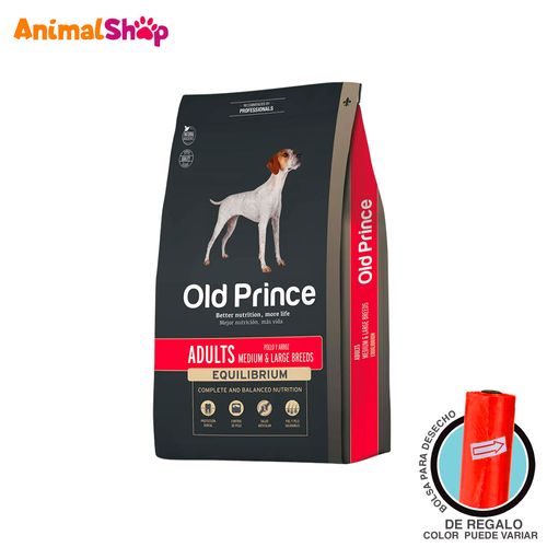 Comida De Perro Old Prince Super Premiun Adulto 3 Kg