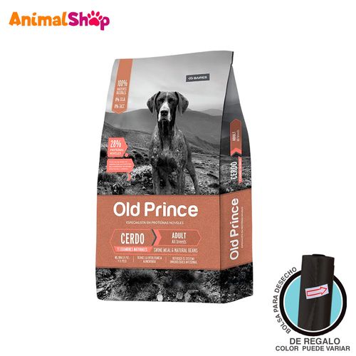 Comida De Perro Old Prince Cerdo Y Legumbres Adulto 3 Kg