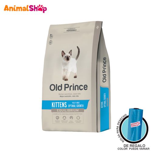 Comida De Gato Old Prince Super Premium Kitten 1Kg