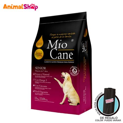 Comida Para Perro Mio Cane Super Premium Senior 15Kg