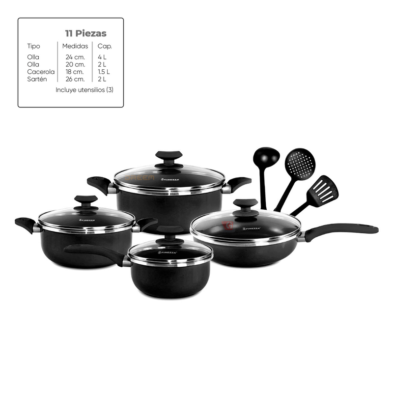 Set-de-Ollas-Antiadherentes-Finezza-FZ-1625T-2-Negro