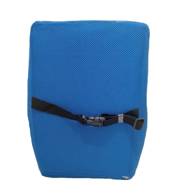 Cojin-lumbar-Viscoelastico-Alto-con-Gel-y-funda-Azul-electrico