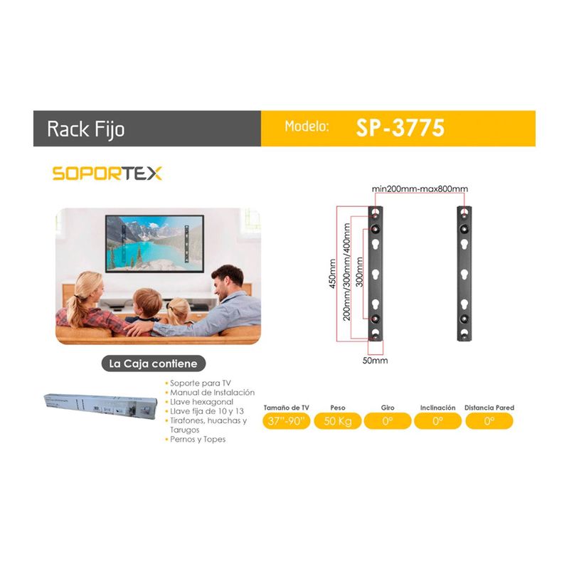 Rack-Fijo-Para-Tv-de-37-A-90-Rack-Fijo-Para-Tv-de-37-A-90-SP-3775