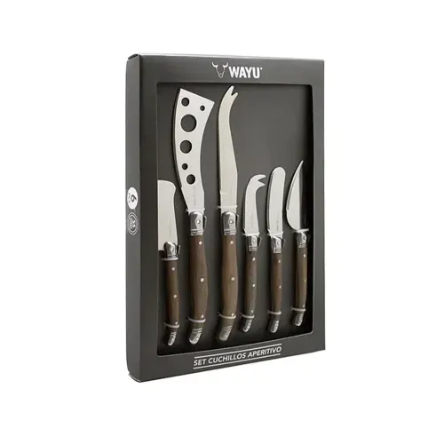 Mr Grill - Set Cuchillos Aperitivos Wayu