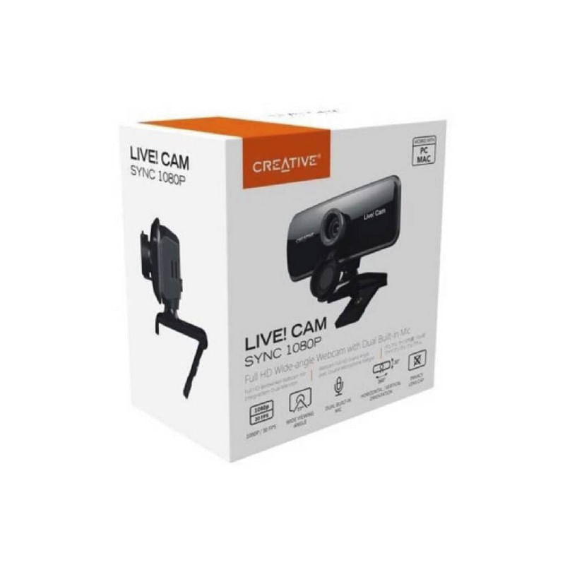 Camara-Web-Creative-Labs-LiveCam-Sync-Hd-1080P