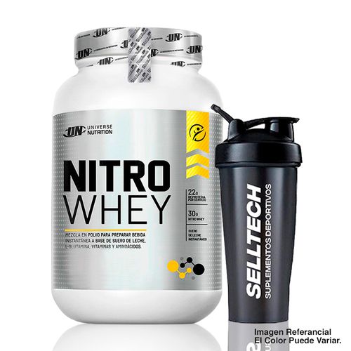 Proteína Universe Nutrition Nitrowhey 1.1kg Vainilla+shaker