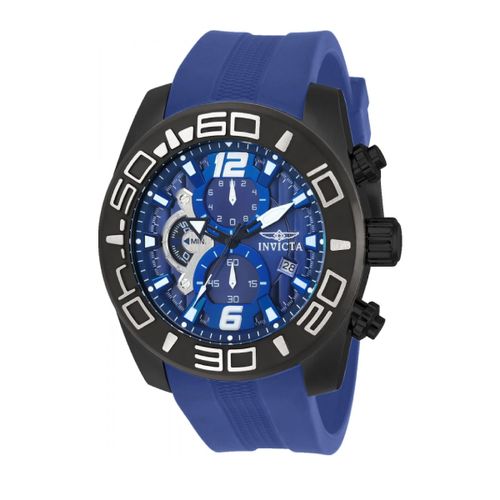 Reloj Invicta Pro Diver Acero Negro y Silicona Azul 22812 INV-157