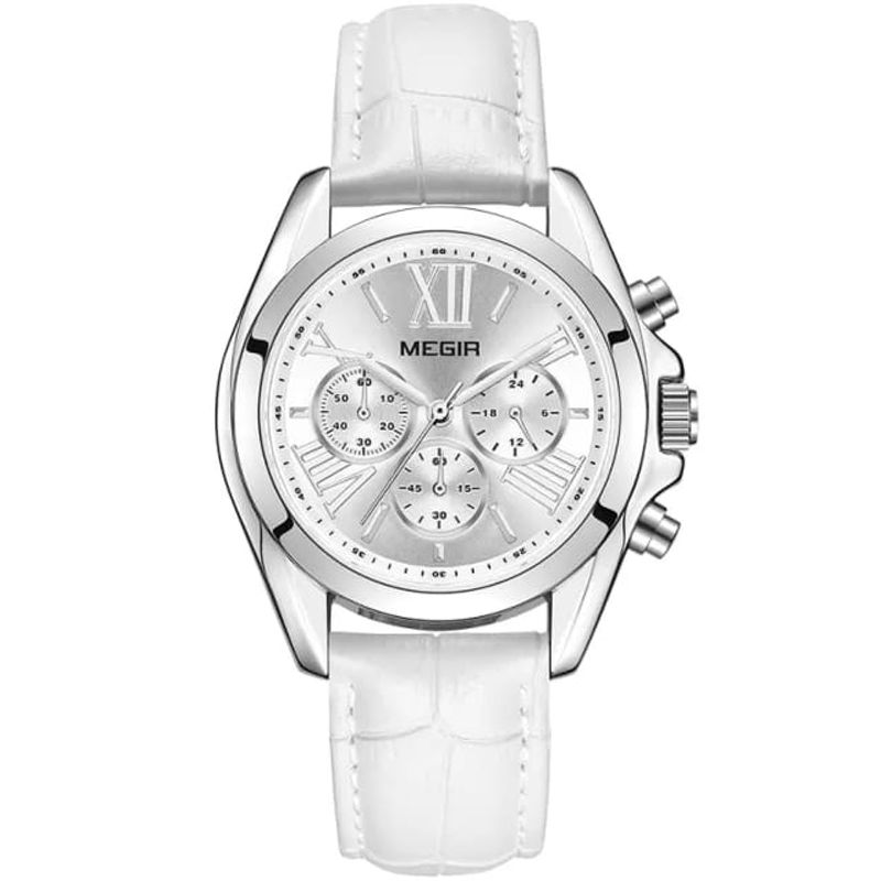 Reloj-Megir-Acero-Plateado-y-Cuero-Blanco-MEG-M-3