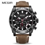 Reloj-Megir-Acero-Negro-y-Cuero-Marron-MEG-29