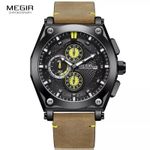Reloj-Megir-Acero-Negro-y-Cuero-Marron-MEG-27