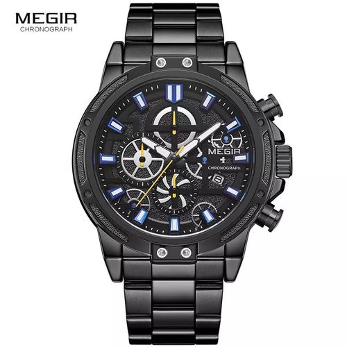 Reloj Megir Acero Negro MEG-52