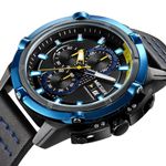 Reloj-Megir-Acero-Negro-Azul-y-Cuero-Negro-MEG-40