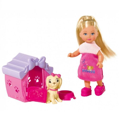 Muñeca Evi Love Con Perrito + Casa Y Access