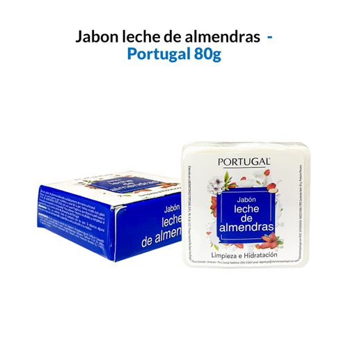 Jabon leche de almendras 80g – Portugal