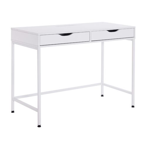 Escritorio Lyra Metal/Melamina Blanco 100cm