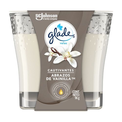 Ambientador Glade Vela Abrazos de Vainilla