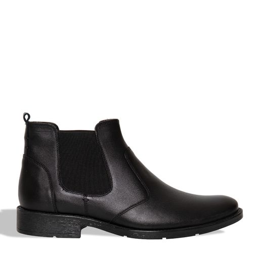 Botines De Vestir Renzo Renzini Hombres Rcf-034  Cuero