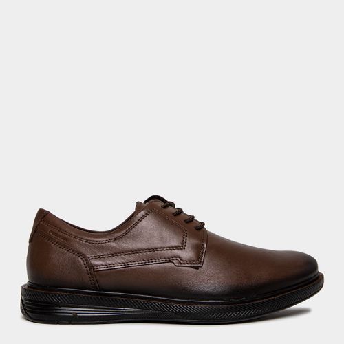 Zapatos Casual Pegada Hombres 126101  Cuero Marron